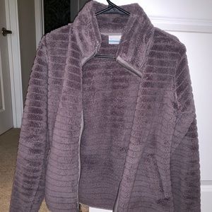 Columbia Fuzzy Zip Up